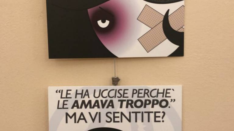 Violenza sulle donne, Non chiamatelo raptus”: mostra alla Malatestiana di Cesena Violenza sulle donne, Non chiamatelo raptus”: mostra alla Malatestiana di Cesena