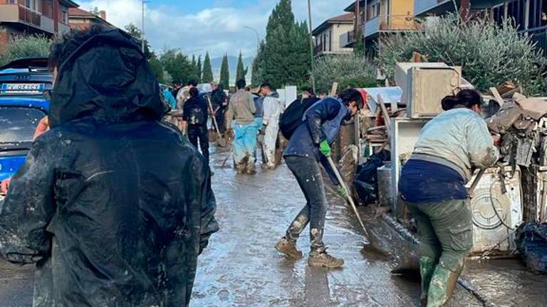 Cesena, gli alluvionati di San Rocco in Toscana ad aiutare Cesena, gli alluvionati di San Rocco in Toscana ad aiutare