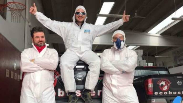 “Acchiappavirus”, superlavoro per la ditta Eco Busters di Imola “Acchiappavirus”, superlavoro per la ditta Eco Busters di Imola