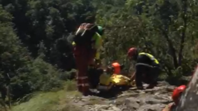 Un 32enne ferito grave in mountain bike a Bagno di Romagna - IL VIDEO Un 32enne ferito grave in mountain bike a Bagno di Romagna - IL VIDEO