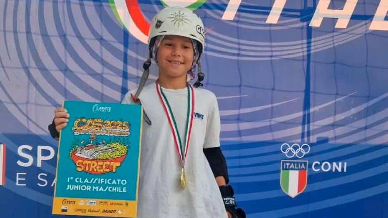 Forlì, Johan a 11 anni è campione italiano di skateboard: “Sogno le Olimpiadi” Forlì, Johan a 11 anni è campione italiano di skateboard: “Sogno le Olimpiadi”