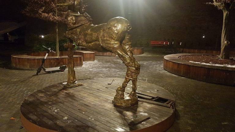 Cesena, statua del centauro distrutta: in settembre via ai lavori Cesena, statua del centauro distrutta: in settembre via ai lavori