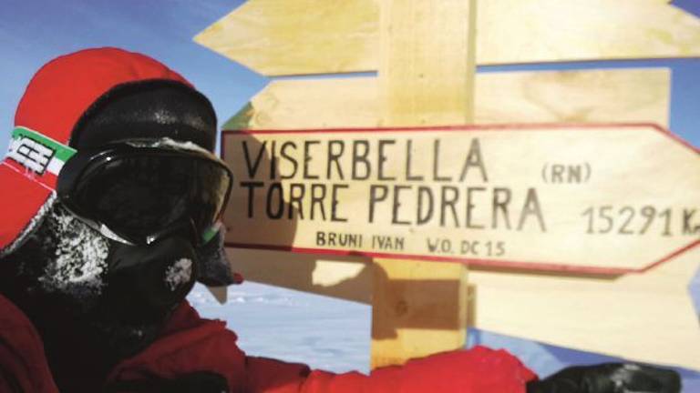 Al lavoro in Antartide, ma col cuore a Viserbella Al lavoro in Antartide, ma col cuore a Viserbella