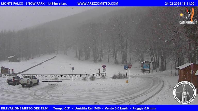 La webcam sul Monte Falco oggi pomeriggio La webcam sul Monte Falco oggi pomeriggio