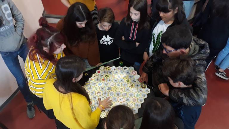 Santarcangelo, 120 studenti della media Franchini a lezione di sostenibilità Santarcangelo, 120 studenti della media Franchini a lezione di sostenibilità