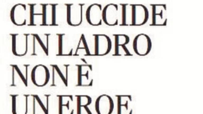 Chi uccide un ladro non è un eroe Chi uccide un ladro non è un eroe