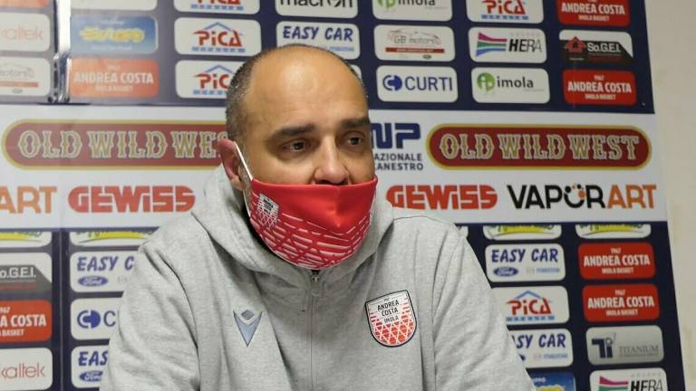 Basket B, Moretti: «Imola ha dato il massimo» Basket B, Moretti: «Imola ha dato il massimo»