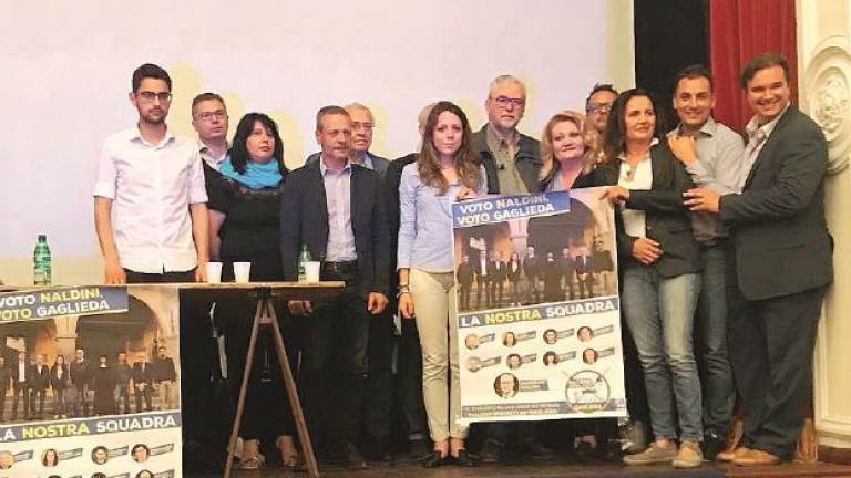 La squadra di Marcello Naldini: «Azioni per rilanciare il territorio» La squadra di Marcello Naldini: «Azioni per rilanciare il territorio»