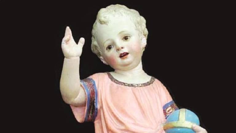 Statua di Gesù bambino rubata in cattedrale ritrovata dopo 8 anni Statua di Gesù bambino rubata in cattedrale ritrovata dopo 8 anni