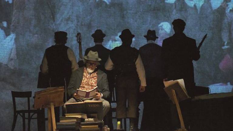 Moni Ovadia al teatro Astra di Bellaria Moni Ovadia al teatro Astra di Bellaria