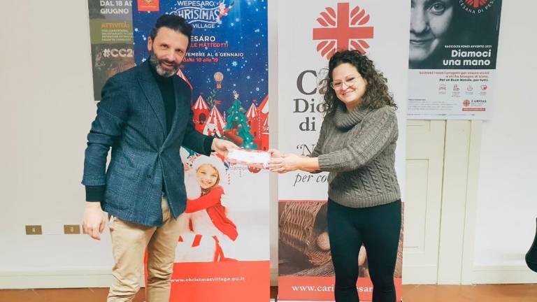 Per un Natale sereno: EA Riccione a sostegno della Caritas di Pesaro Per un Natale sereno: EA Riccione a sostegno della Caritas di Pesaro