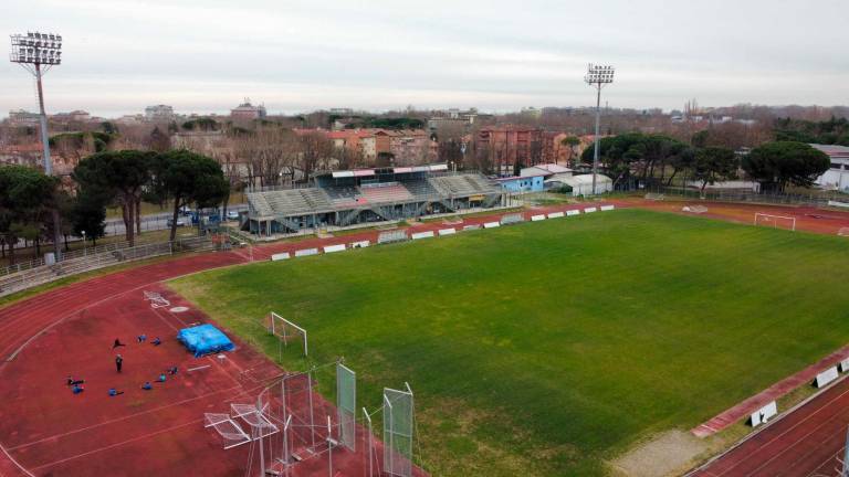 Lo stadio Moretti Lo stadio Moretti