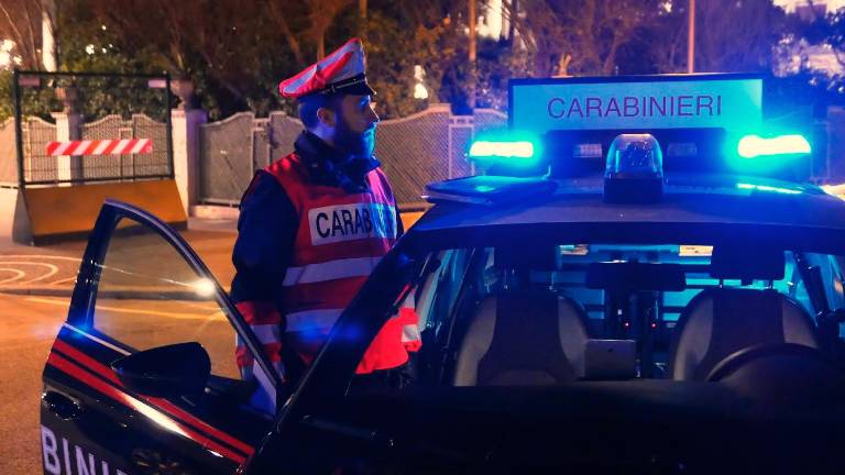 Sul posto erano intervenuti i carabinieri Sul posto erano intervenuti i carabinieri
