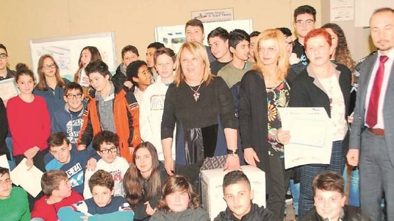 All'Oriani premiazione del concorso per gli studenti All'Oriani premiazione del concorso per gli studenti