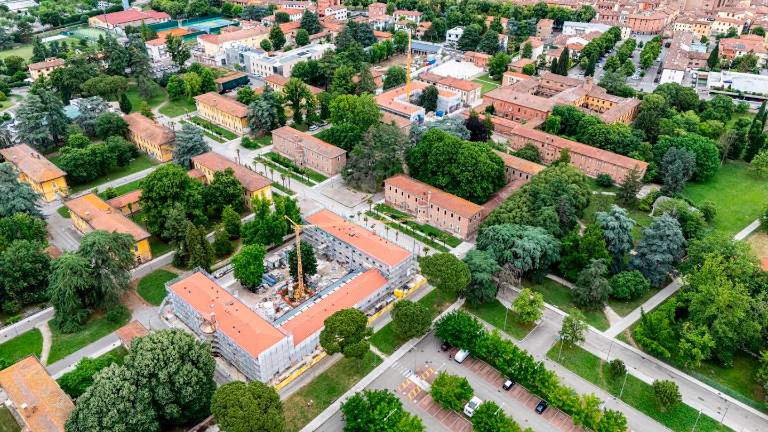 Il complesso dell’Osservanza dove la conclusione dei lavori è in linea con i tempi previsti Il complesso dell’Osservanza dove la conclusione dei lavori è in linea con i tempi previsti