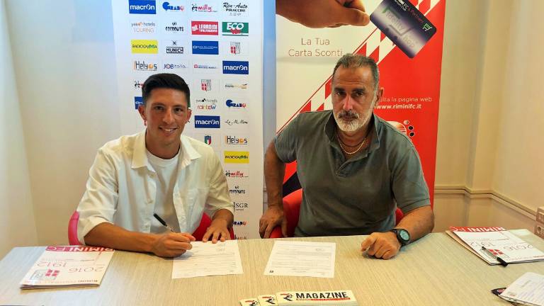 Calcio serie C, il Rimini si rinforza con Casini. Nell'U14 torna Magi Calcio serie C, il Rimini si rinforza con Casini. Nell'U14 torna Magi