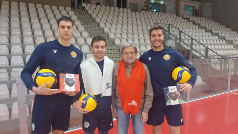 Volley A2, la Consar Rcm in campo al fianco di Telethon Volley A2, la Consar Rcm in campo al fianco di Telethon
