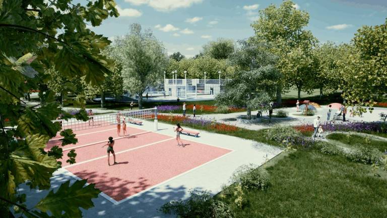 Uno dei rendering del progetto Uno dei rendering del progetto