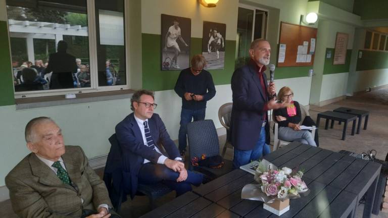 Tre sindaci di Faenza uniti nel ricordo di Pirì Crementi al Tennis Club Tre sindaci di Faenza uniti nel ricordo di Pirì Crementi al Tennis Club