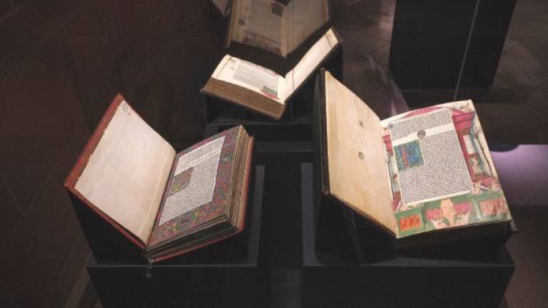 Libro rarissimo della Classense in mostra a Francoforte Libro rarissimo della Classense in mostra a Francoforte