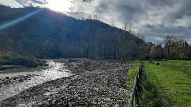Difesa del suolo. Conclusi i lavori di sicurezza idraulica sul fiume Bidente Difesa del suolo. Conclusi i lavori di sicurezza idraulica sul fiume Bidente