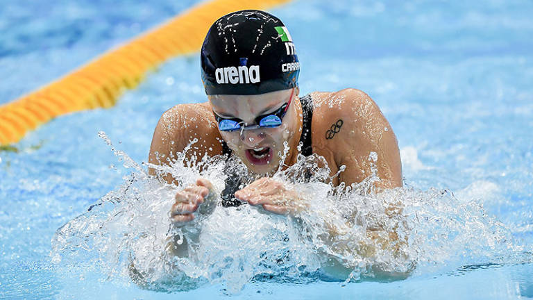 Nuoto, Europei: Martina Carraro in finale dei 100 rana col 2° tempo Nuoto, Europei: Martina Carraro in finale dei 100 rana col 2° tempo