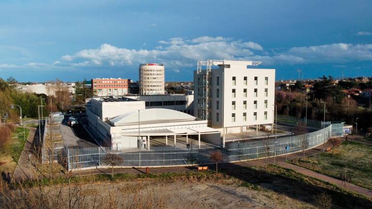 La nuova caserma dei carabinieri in zona Montefiore La nuova caserma dei carabinieri in zona Montefiore