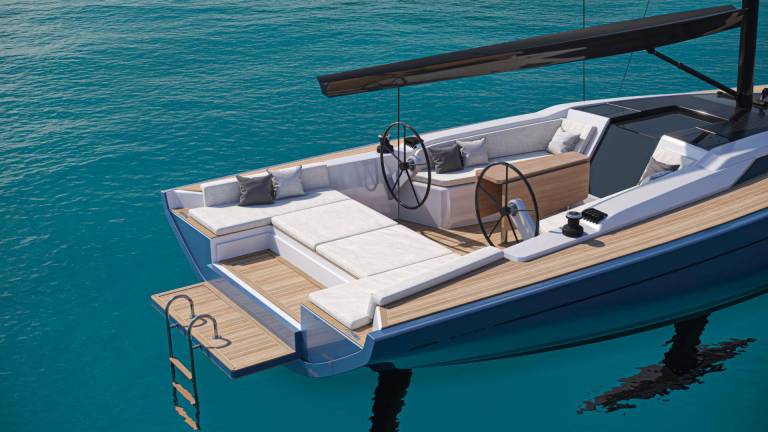 Forlì. Cantiere Del Pardo lancia la prima barca a vela di serie con motore elettrico GALLERY Forlì. Cantiere Del Pardo lancia la prima barca a vela di serie con motore elettrico GALLERY