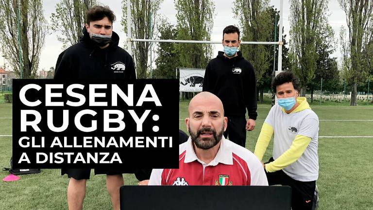 Più forti del Covid: gli allenamenti a distanza del Cesena Rugby Più forti del Covid: gli allenamenti a distanza del Cesena Rugby