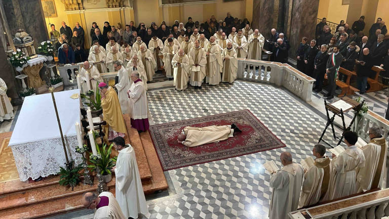 Cesena, la benedizione abbaziale di dom Mauro Maccarielli Cesena, la benedizione abbaziale di dom Mauro Maccarielli