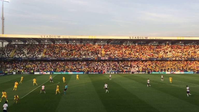Calcio Under 21, tifosi romeni in delirio a Cesena Calcio Under 21, tifosi romeni in delirio a Cesena