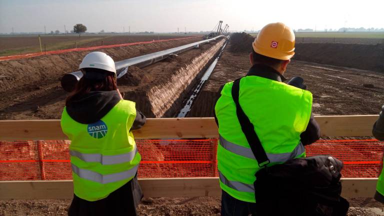 Il cantiere a San Michele (Foto e video Massimo Fiorentini) Il cantiere a San Michele (Foto e video Massimo Fiorentini)