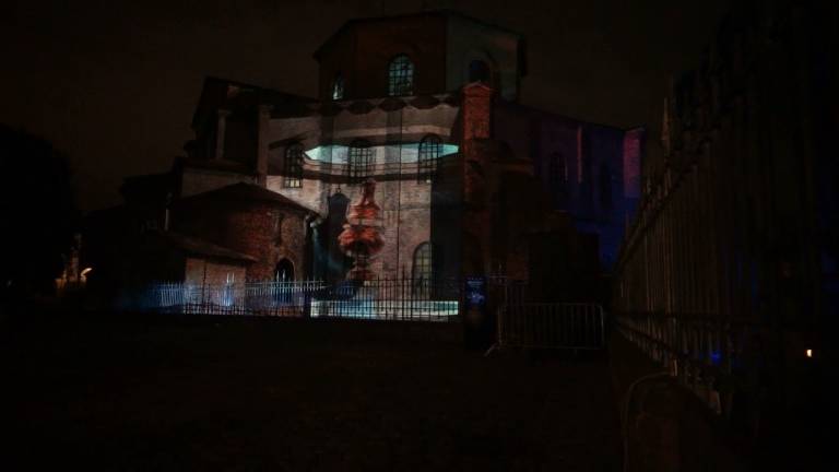 Ravenna, la magia del videomapping a San Vitale Ravenna, la magia del videomapping a San Vitale