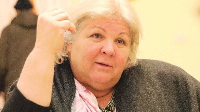 Aleida Guevara al castello di Sorrivoli Aleida Guevara al castello di Sorrivoli