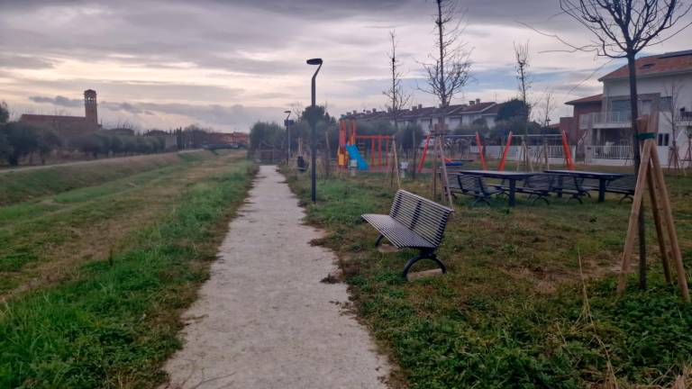 La zona a rischio allagamenti La zona a rischio allagamenti