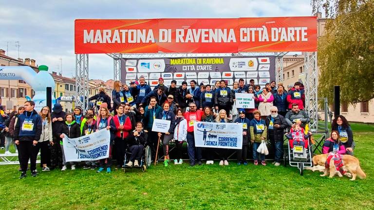 Maratona di Ravenna, 104 iscritti a “Correndo senza frontiere” Maratona di Ravenna, 104 iscritti a “Correndo senza frontiere”