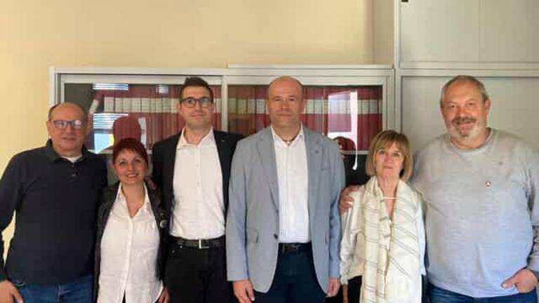 I referenti del Csir (la presidente Morolli è la seconda da destra) I referenti del Csir (la presidente Morolli è la seconda da destra)