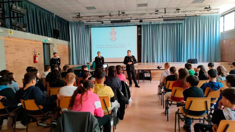 Ravenna, i Carabinieri e la cultura della legalità alla scuola di San Pietro in Campiano Ravenna, i Carabinieri e la cultura della legalità alla scuola di San Pietro in Campiano