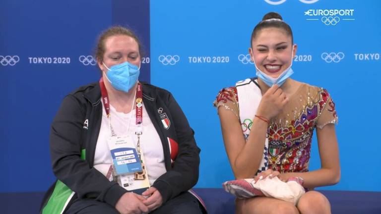 Olimpiadi, ginnastica ritmica: magnifico sesto posto di Milena Baldassarri Olimpiadi, ginnastica ritmica: magnifico sesto posto di Milena Baldassarri