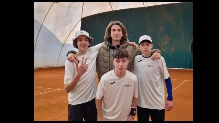 Tennis Under 16, oggi ultimo turno della prima fase regionale a squadre Tennis Under 16, oggi ultimo turno della prima fase regionale a squadre