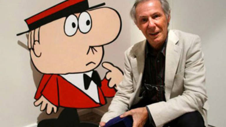 Omaggio a Bruno Bozzetto da “Visioni fantastiche” Omaggio a Bruno Bozzetto da “Visioni fantastiche”