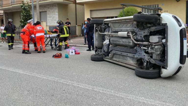 Nuovo incidente in via Loreto tra Gambettola e Cesena Nuovo incidente in via Loreto tra Gambettola e Cesena