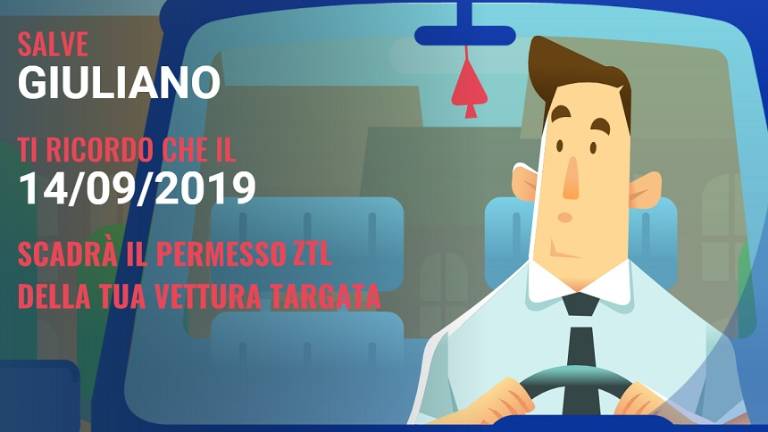 A Cesena video personalizzati per il rinnovo dei permessi ztl A Cesena video personalizzati per il rinnovo dei permessi ztl