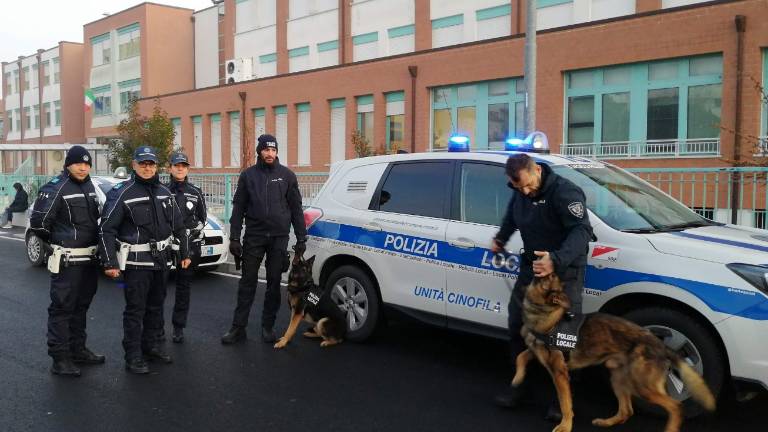 Rimini nord, controllo del territorio con i cani contro il degrado Rimini nord, controllo del territorio con i cani contro il degrado