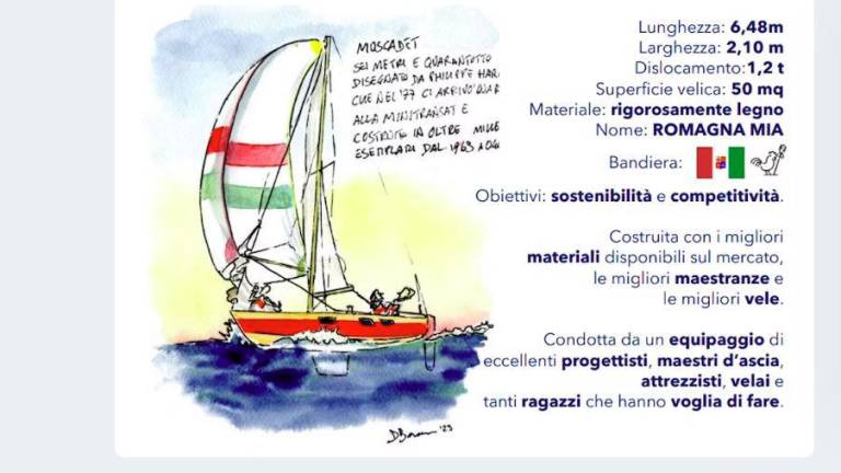 Una scheda che spiega il progetto (ma la larghezza è ipotizzata maggiore)