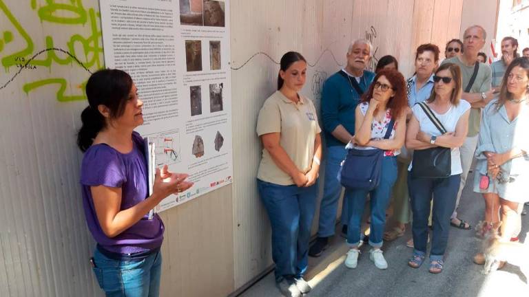 La visita guidata di ieri La visita guidata di ieri