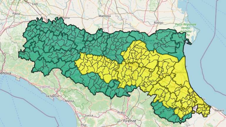 Meteo Romagna, venerdì allerta gialla per temporali Meteo Romagna, venerdì allerta gialla per temporali
