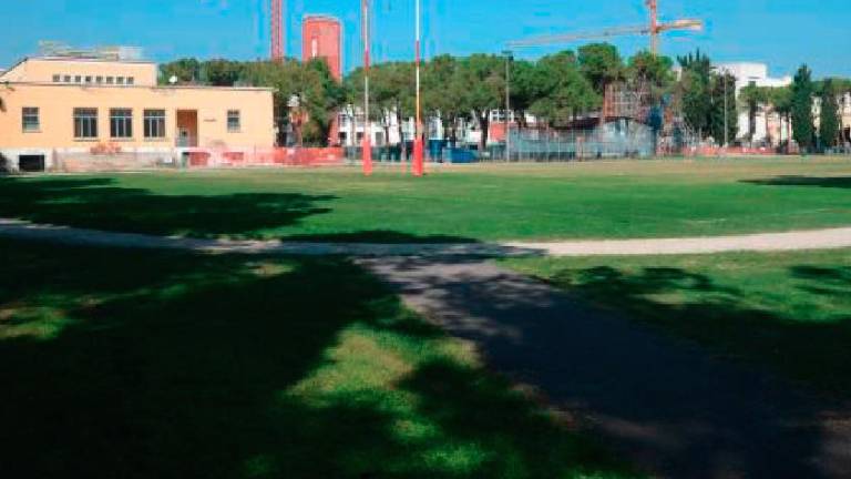 Il campo da rugby di Villa Selva Il campo da rugby di Villa Selva