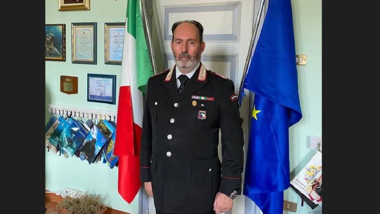 Modigliana, il Luogotenente Massimo Sanità festeggia la pensione Modigliana, il Luogotenente Massimo Sanità festeggia la pensione