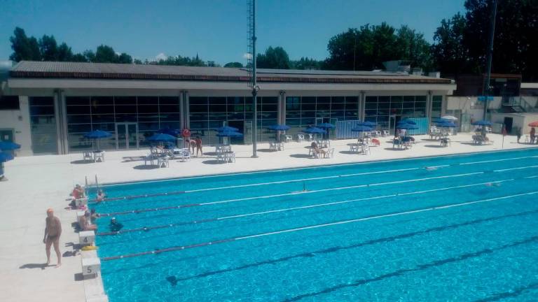 La piscina comunale di Faenza La piscina comunale di Faenza